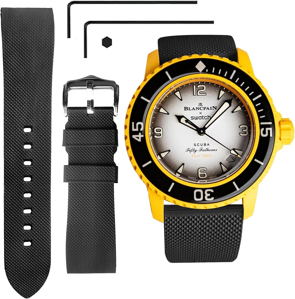 Amazon.com: Ocdin 22 MM Watch Strap Replacement for Blancpain X Amazon.com: Ocdin 22 MM Watch Strap Replacement for Blancpain X