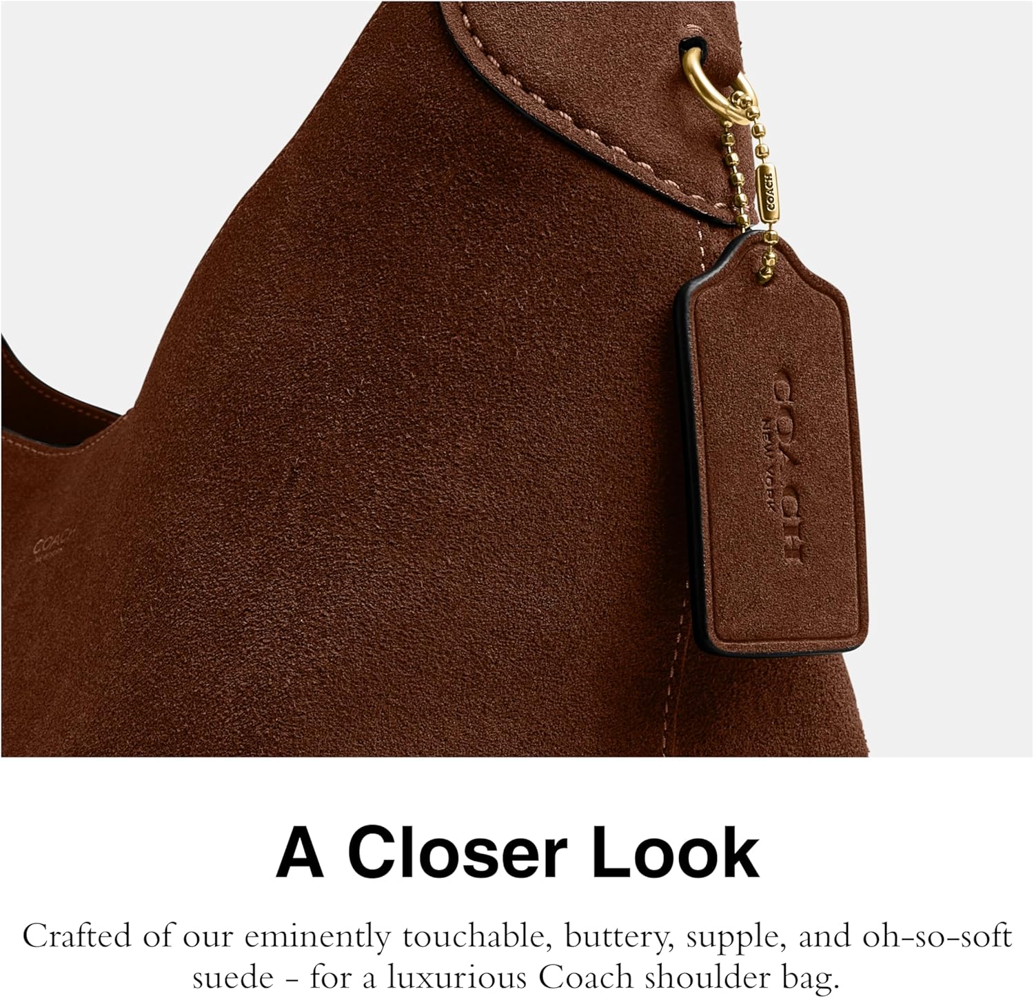 COACH womens Brooklyn Shoulder Bag 34 - Image 4