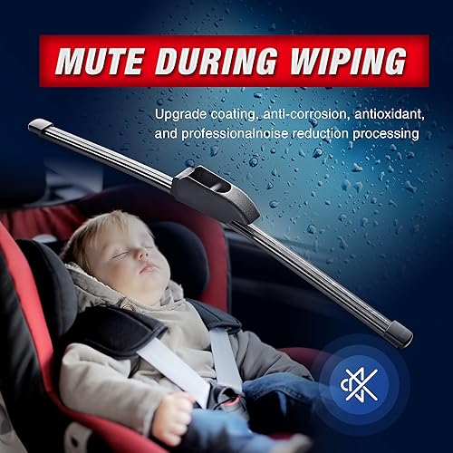 Miniatura 5 de A300H - Repuesto de escobilla para limpiaparabrisas trasero de 12 pulgadas (individual)