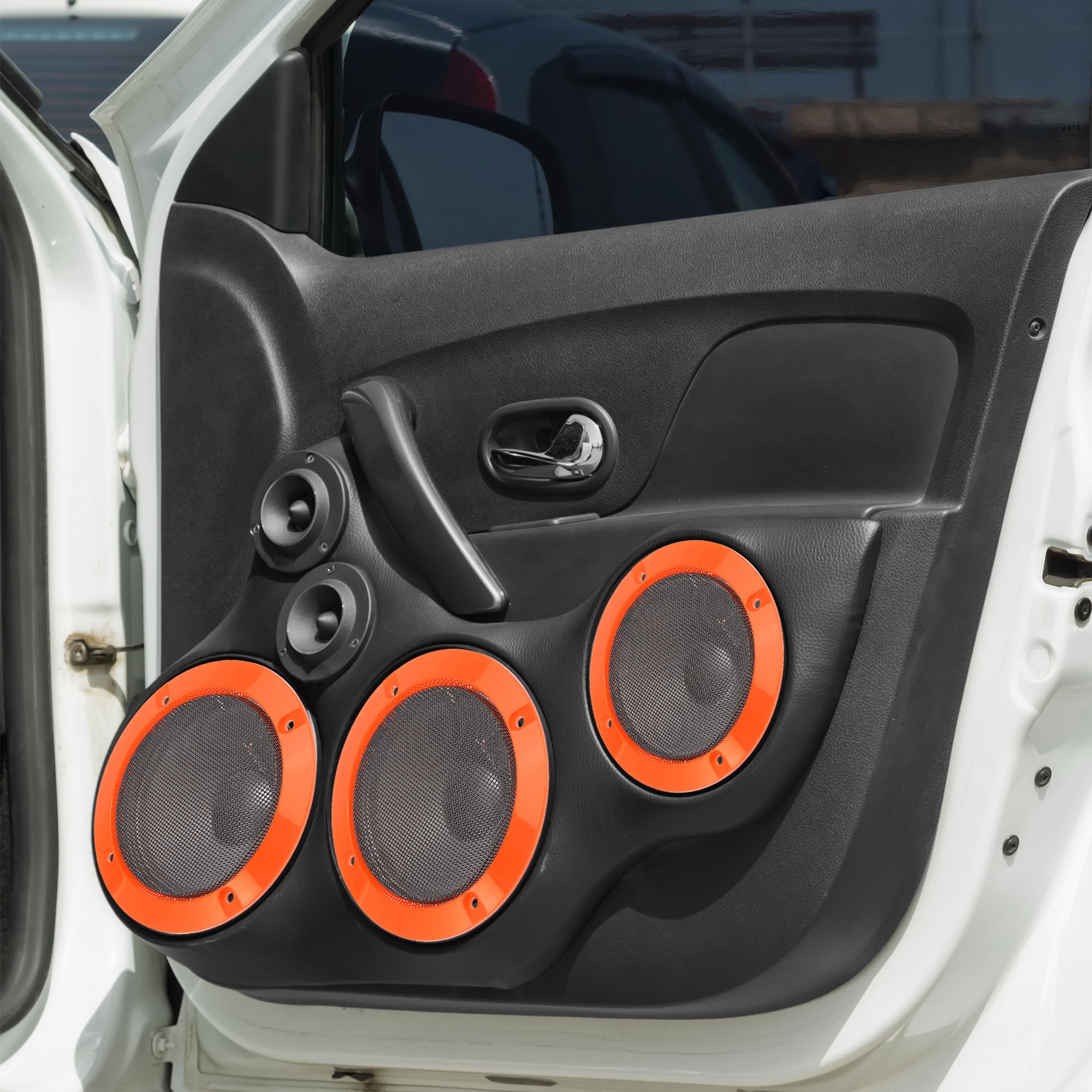 Amazon | X AUTOHAUX スピーカーカバー スピーカーグリル カバー