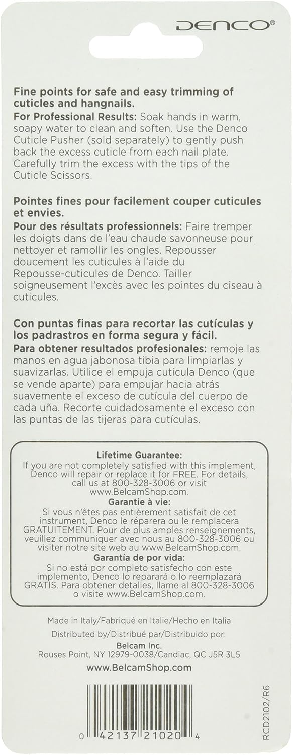 Denco Cuticle Scissors, 3.5