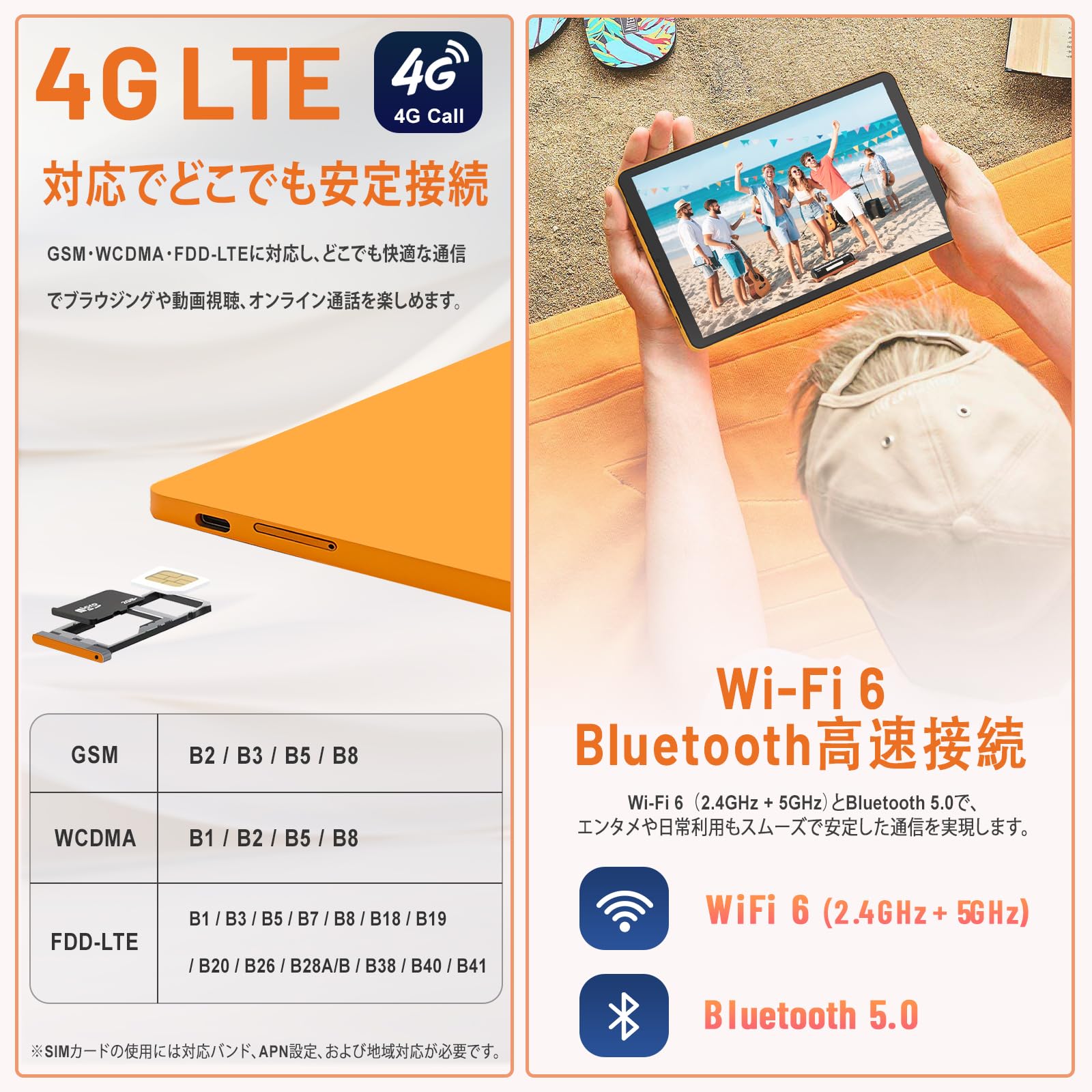 Amazon.co.jp: Android 16タブレット、8.7インチ 90Hz IPS INCELL、4G
