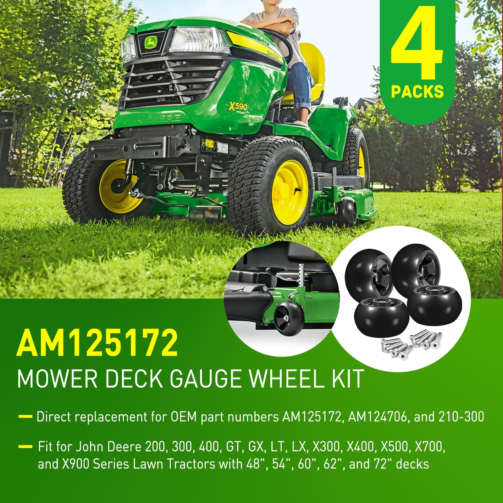 Bonbo Lawn Mower Wheel