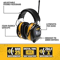 Vista 2 de DeWalt DPG15 Industrial Safety Electronic Hearing Muff