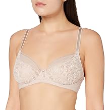 Freya Womens Expression Crochet-Look Underwire Plunge Bra
