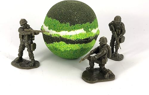 Miniatura 2 de Bomba de baño con diseño de menta y juguete para hombres de ejército de EE UU Marines Surprise 1129oz