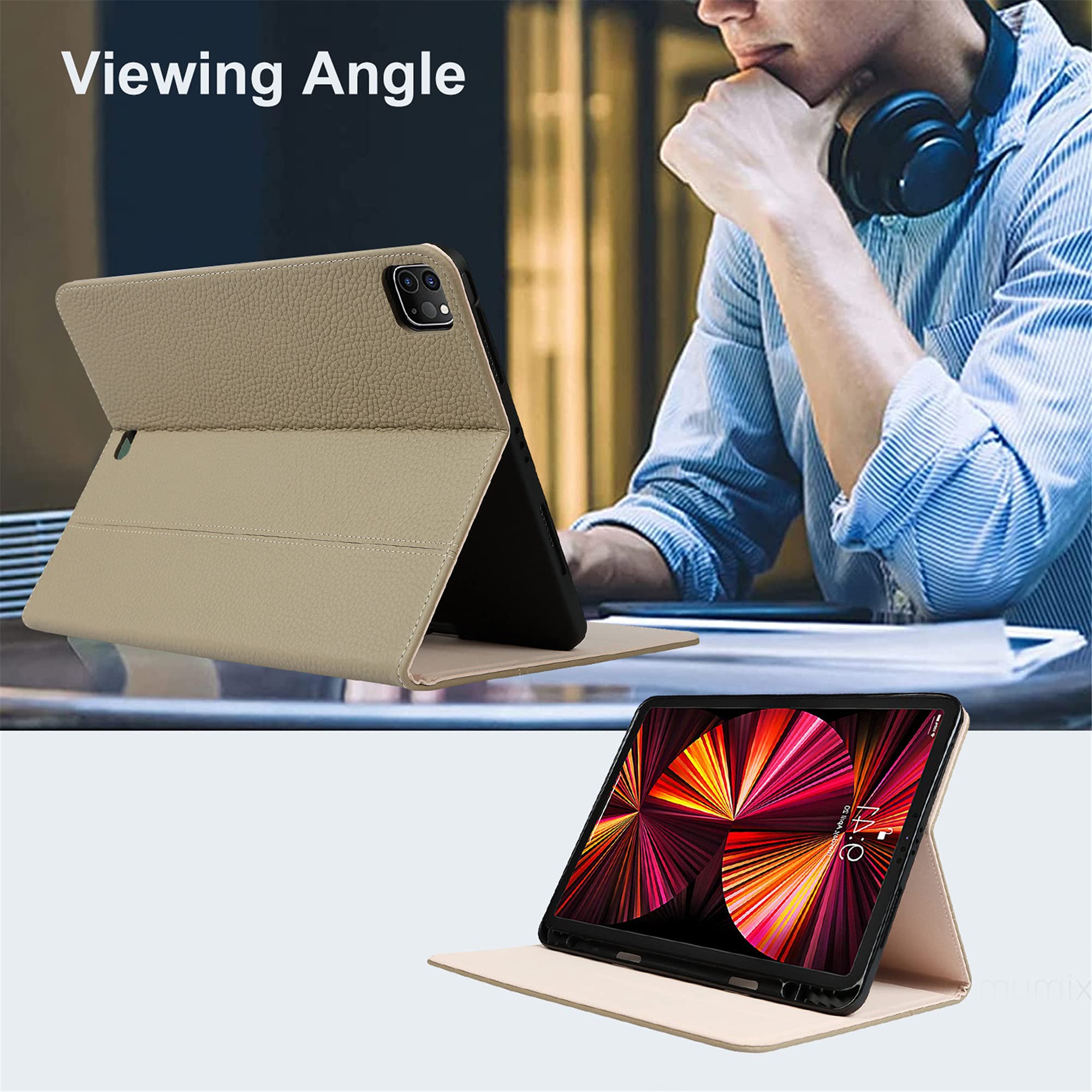 Amazon.co.jp: iPad Pro 11インチ 第3世代 用ケース 手帳型 カバー