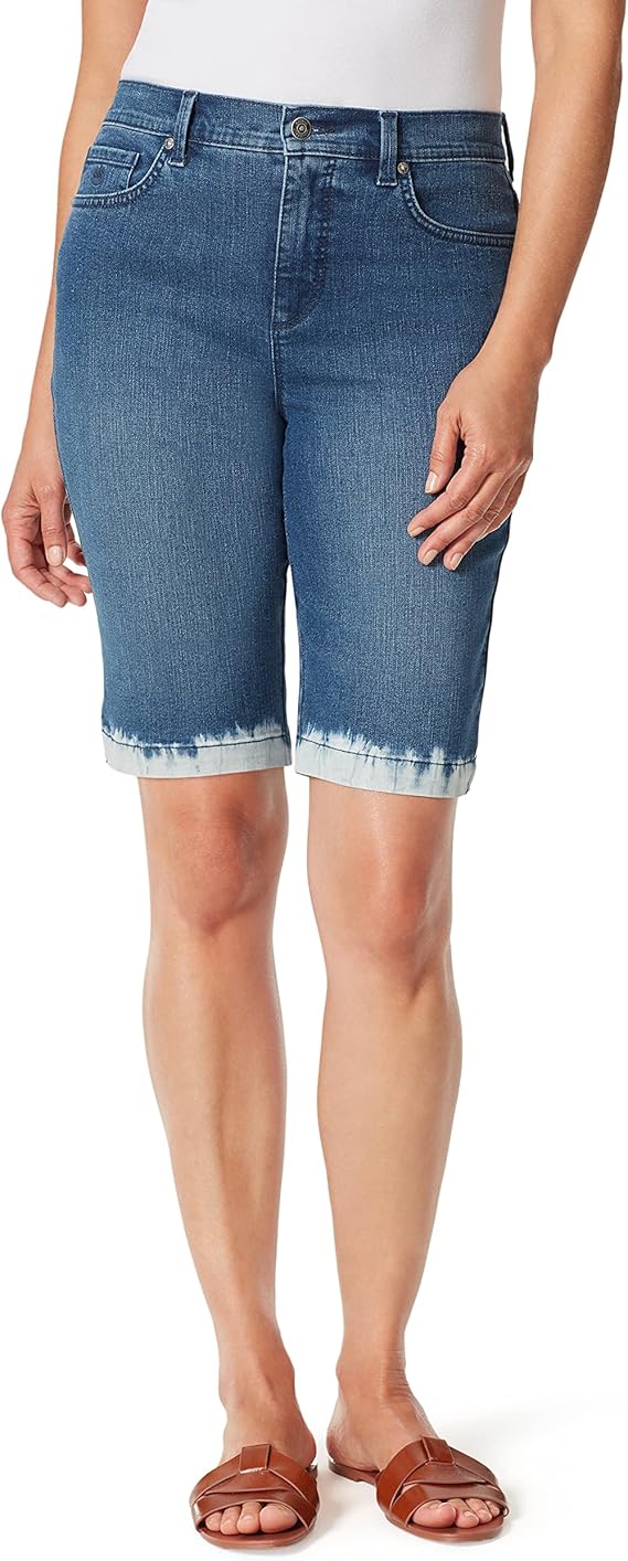 Gloria Vanderbilt Women's Amanda High Rise Bermuda Short
