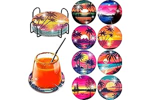 Clendo Diamond Art Coasters: Unleash Your Inner Artist with DIY Creative Expression!