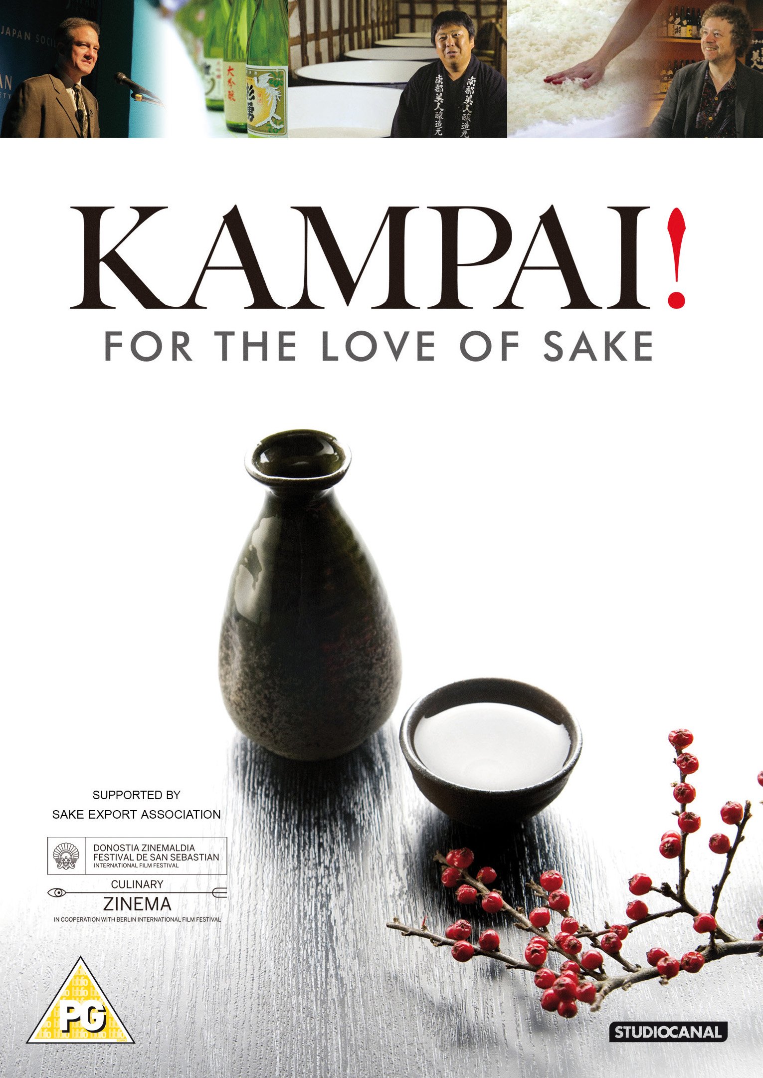 Kampai For The Love Of Sake DVD para tus noches de cine y maridaje japones