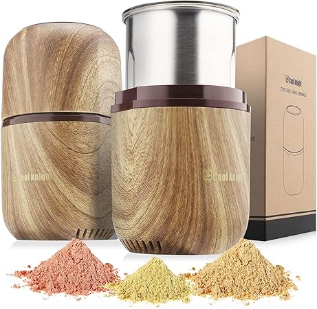COOL KNIGHT Electric Herb Grinder [Large Capacity/High Rotating Speed]-Electric Grinder