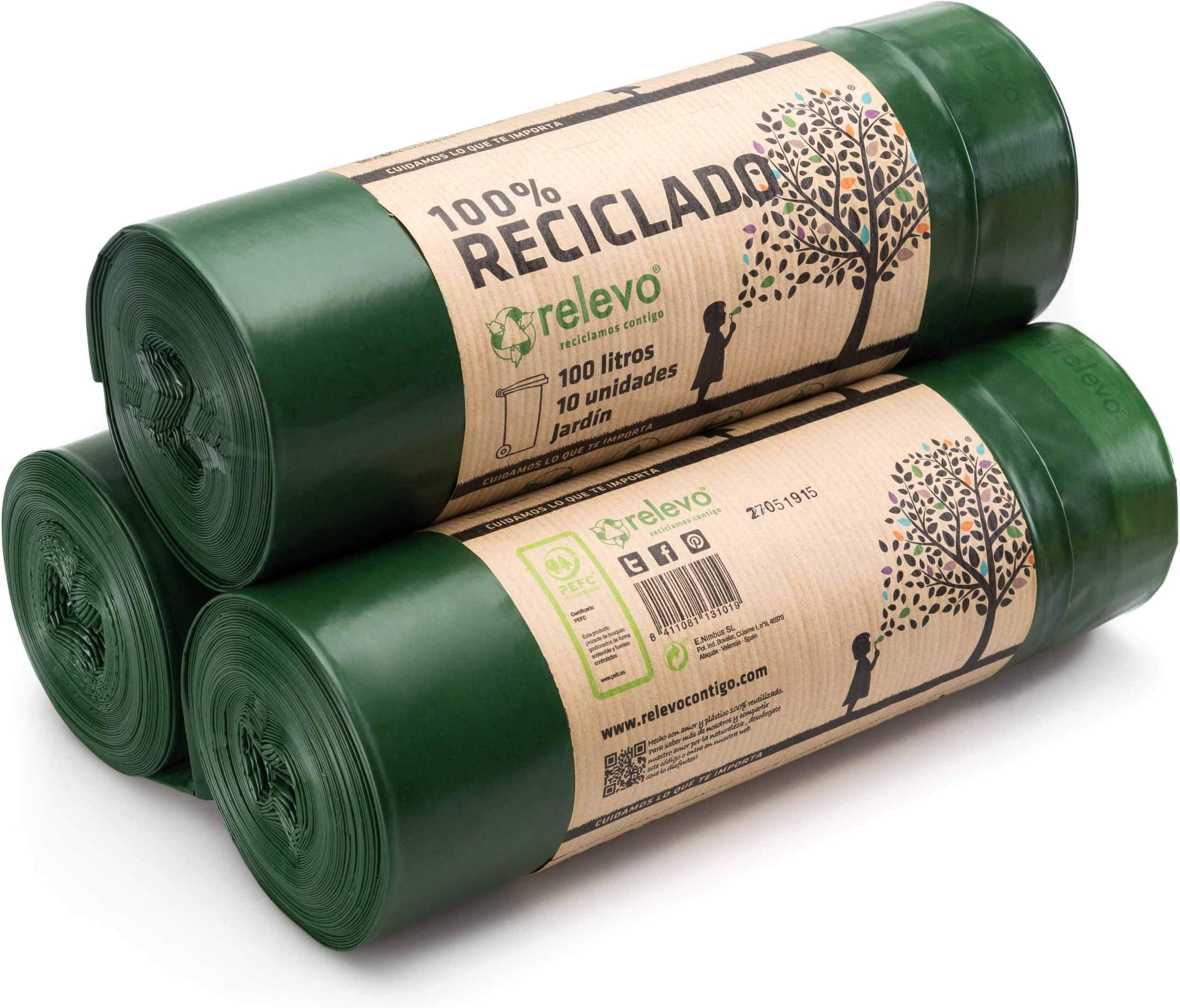 Hinrichs Support Sacs Poubelles 120 L - Support Sacs Poubelles réglable