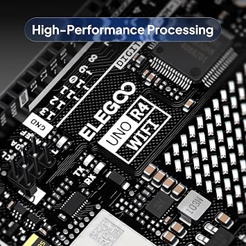 ELEGOO UNO R4 WiFi Super Starter Kit Compatible with Arduino for Beginners