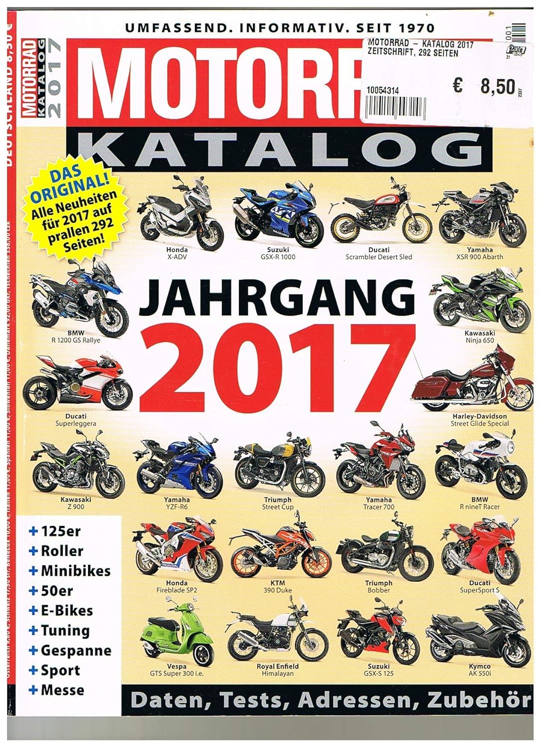 MotorradKatalog 2017 Deutsch 9783613308237 unknown
