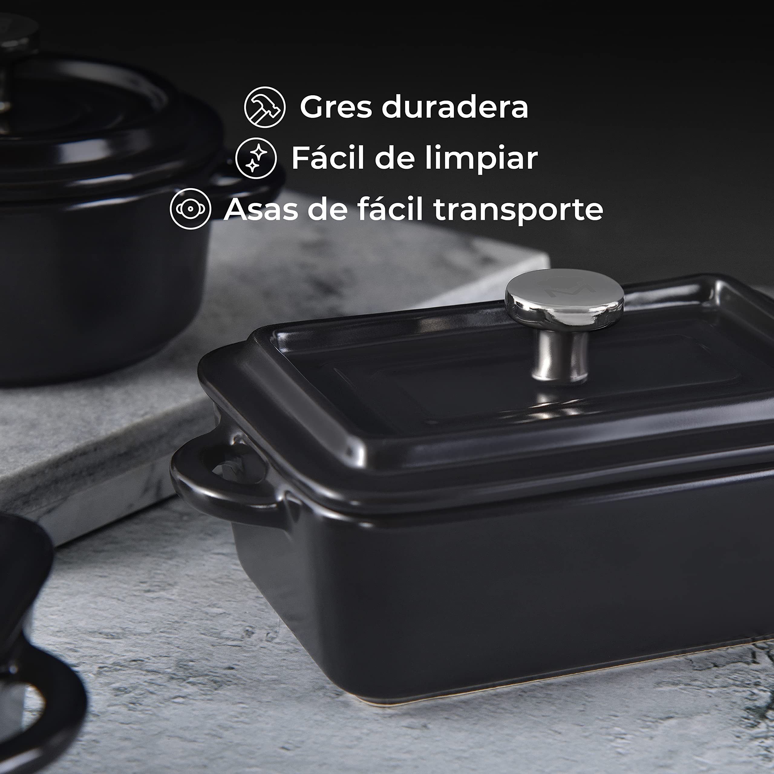 MasterPRO Foodies | Topfset 5 Teile in 1 | Multifunktions-Set aus Aluminiumguss | Kochen, Grillen, Braten und Dämpfen | Inklusive Zubehör | Für Alle Herdarten MasterPRO Foodies | Topfset 5 Teile in 1 | Multifunktions-Set aus Aluminiumguss | Kochen, Grillen, Braten und Dämpfen | Inklusive Zubehör | Für Alle Herdarten