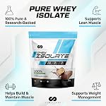 Limitless Pharma Pure Whey Isolate | High Protein Whey Isolate Powder | 27g Protein, 6g BCAAs, Sugar Free, Gluten Free, Low Carb, Low Lactose | 30 Servings, 2LB (Vanilla)
