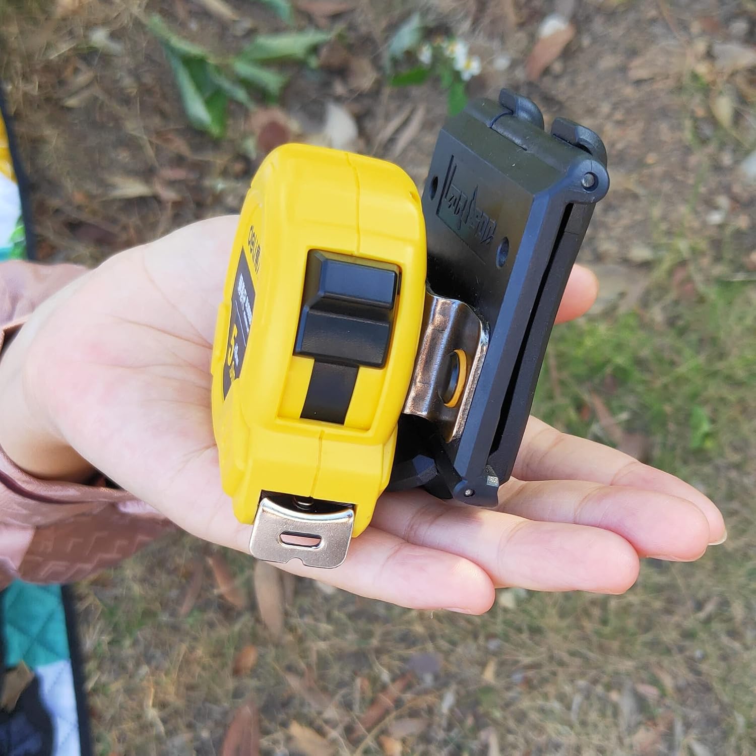 Tape Measure Holder, Drill Holster, Tactical Cordless Tool Belt Clip Holder, Holster with Belt Clip Hook,Small Electrician Tool Pouch with Clip Holster.