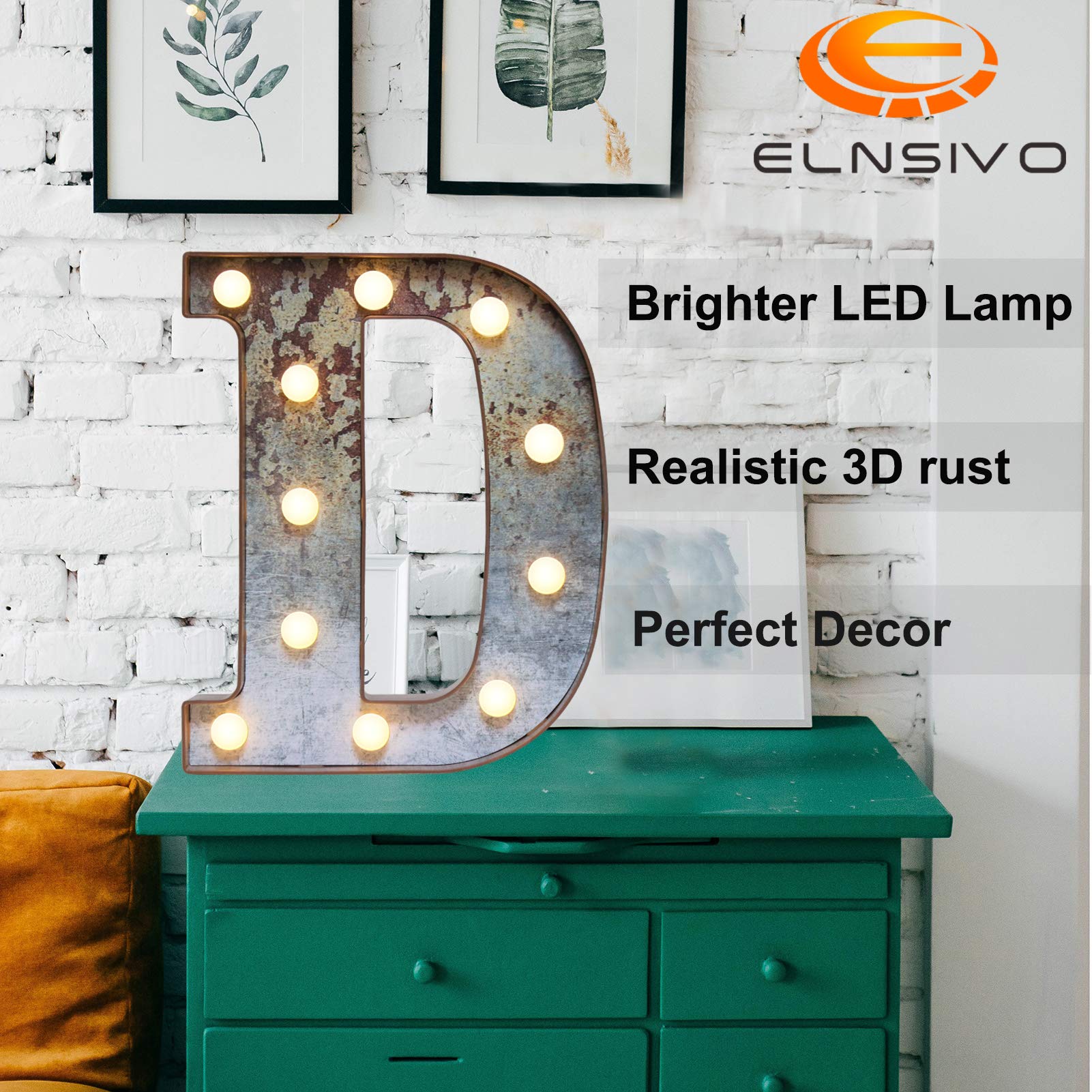 Amazon.co.jp: LED マーキー ライトアップ文字 インダストリアル