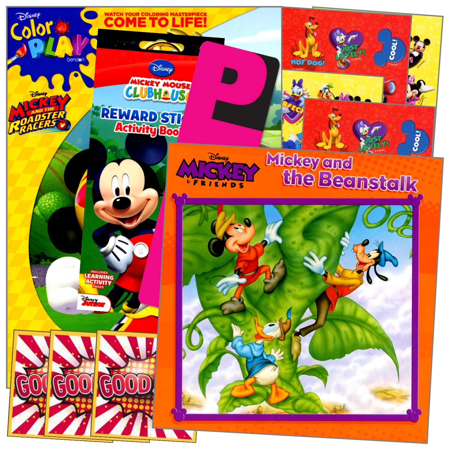 Stickerland Disney Mickey Mouse Stickers - 4 Sheets