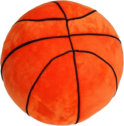 T play Almohada de felpa de baloncesto para niños: juguetes de tiro de relleno suave Decoración de habitación de regalo de 8 a 12 años