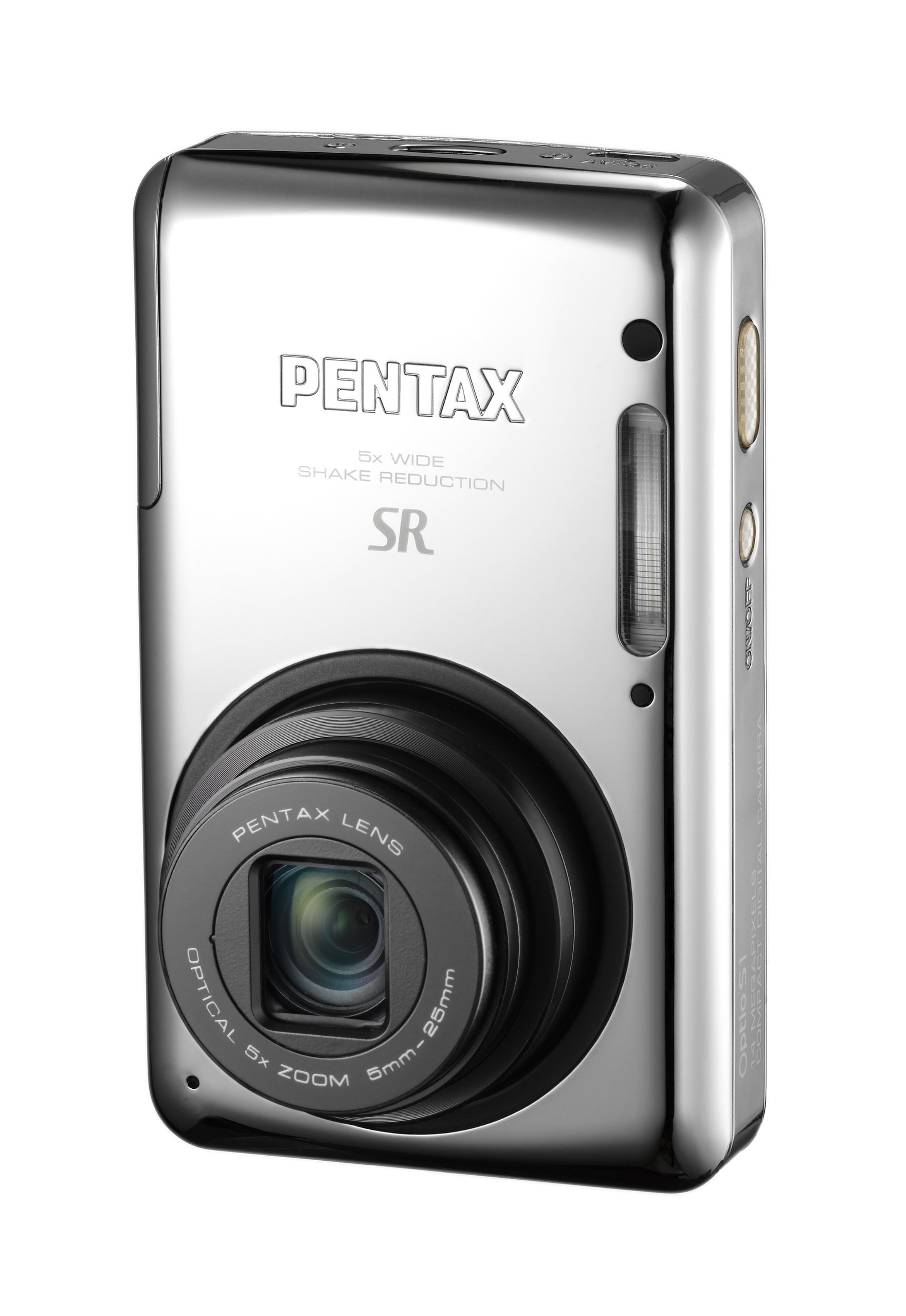 Pentax Optio S1 Appareil photo numerique 14 Mpix Chrome : Amazon