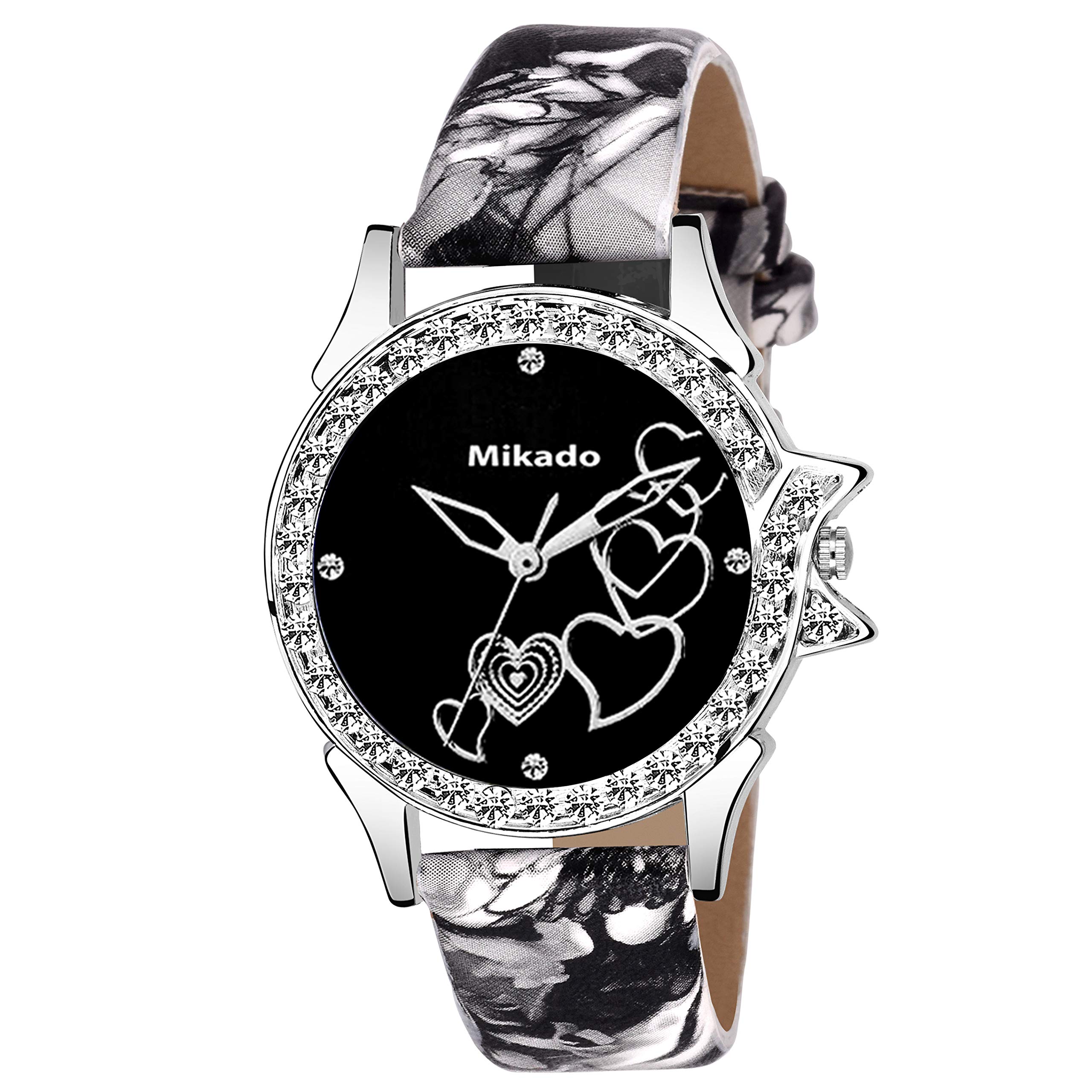 Mikado Analogue Womens & Girls Watch (Black Dial) (B07KG4434C) Amazon Price History, Amazon Price Tracker