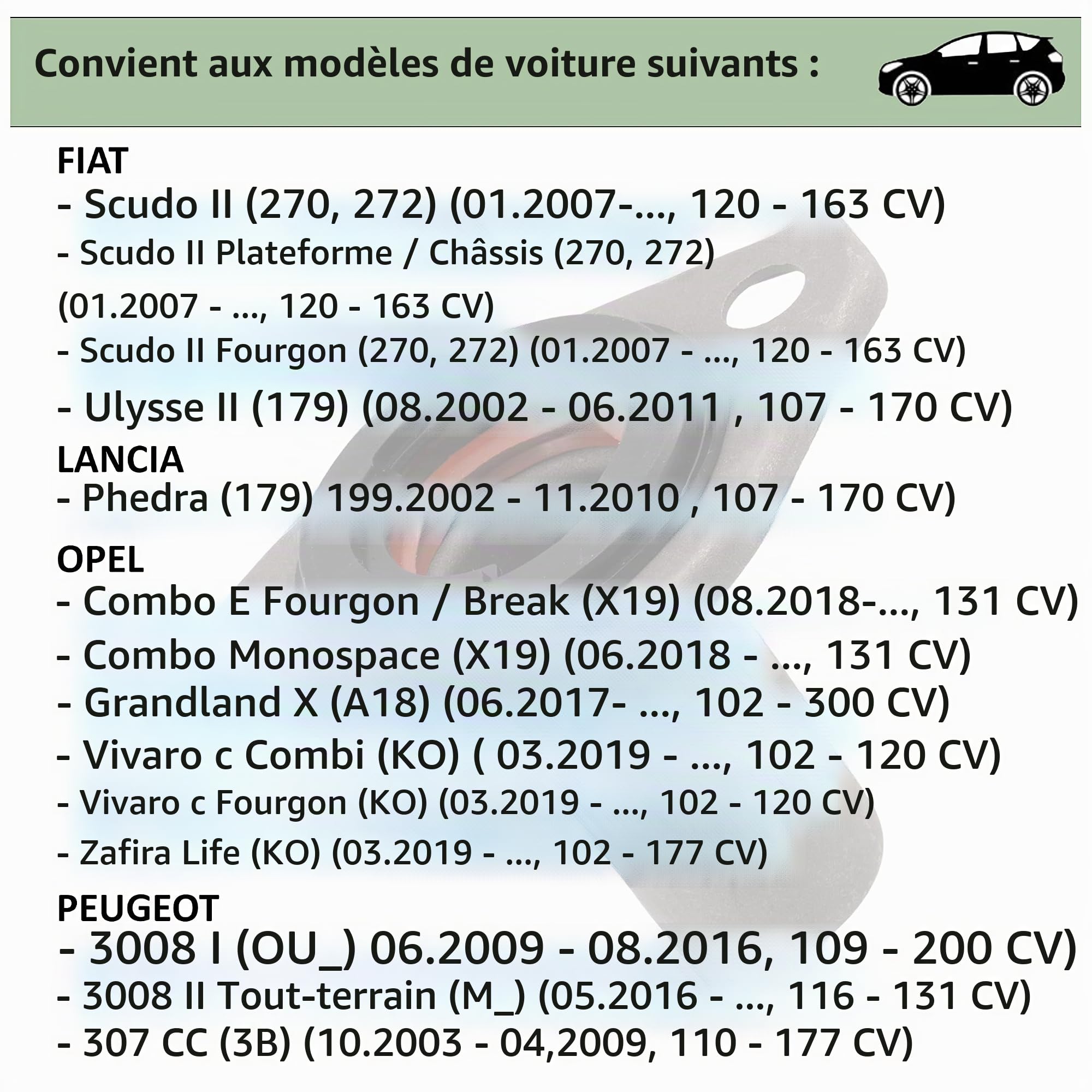 AERZETIX - C66732 - Guide de butée d'embrayage - compatible avec numéros ОЕ 2105 50, 9402105509, 3648943