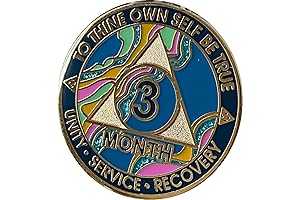 Celebrate 3 Months of Sobriety with Our Graceful Medallion