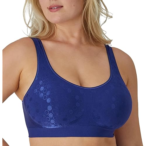 Bali Women's Comfort Revolution Wireless Bra, ComfortFlex Fit Full-Coverage Bra, DF3488
