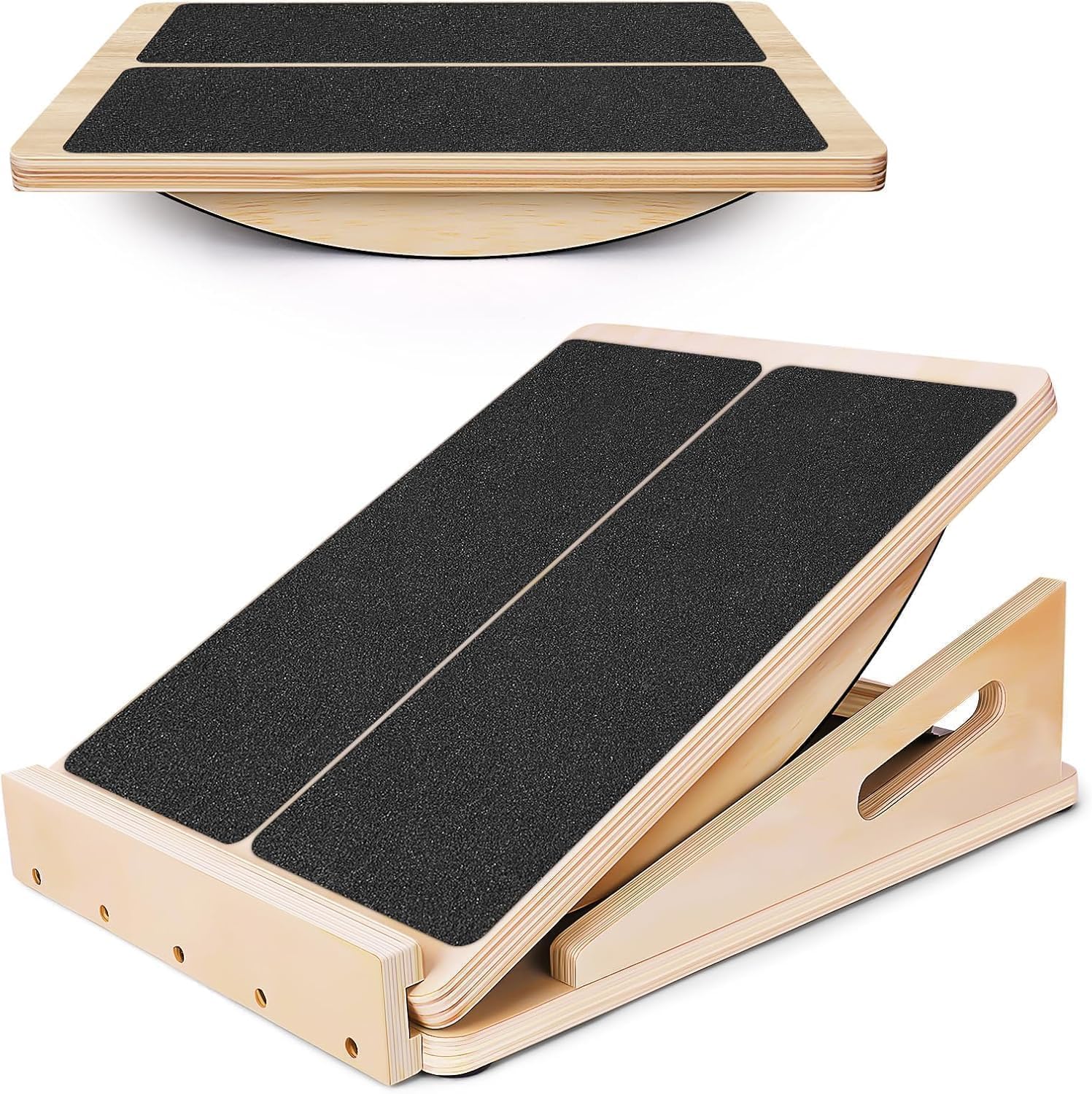 Snapklik.com : 2-in-1 Slant Board & Balance Board For Adults ...