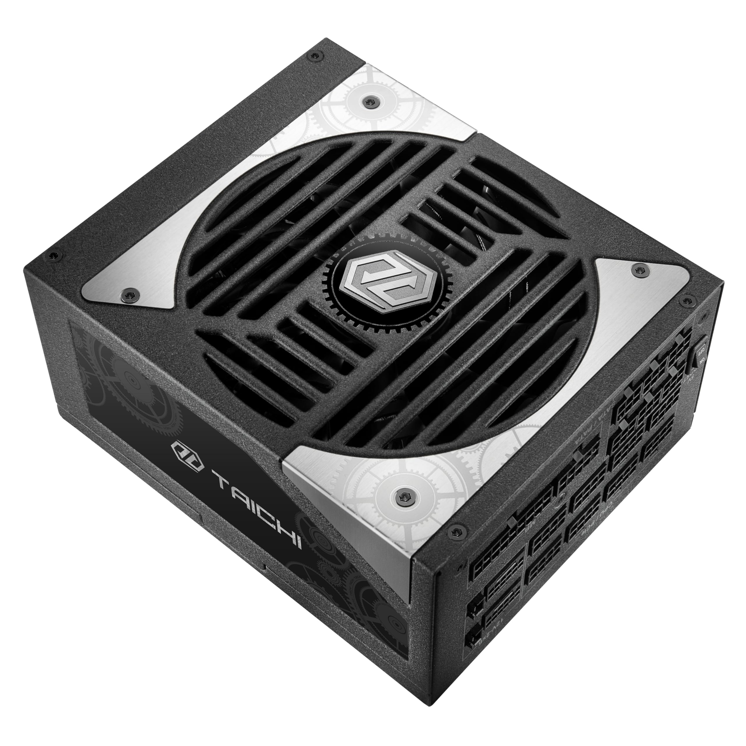 Zasilacz ASROCK TC-1650T, PSU, 1650W, 80 Plus Titanium, 135MM, Modułowy, PCI-E 5.1 (12+4pin) x2, PCI-E (6+2-pinowy) x8,SATA (5-pinowy) x12