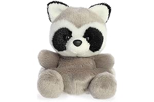 Adorable Palm Pals® Rascal Raccoon® Stuffed Animal: Pocket-Sized Cuteness!