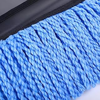Express Car Wash Brush - Durable Microfiber Mop with Telescopic Handle for Quick and Effective Vehicle Cleaning for Cars, Trucks, and Motorhomes