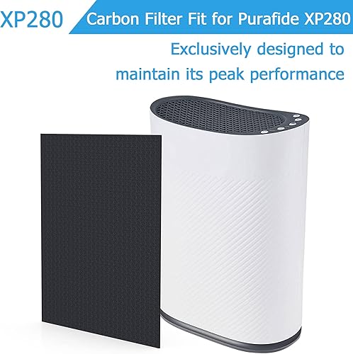 Miniatura 8 de Filtro de repuesto HEPA XP280 H13, compatible con Purafide XP280 purificador de aire, 1 paquete