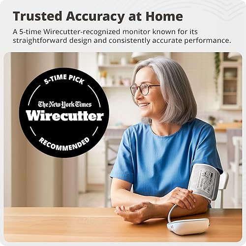 Miniatura 2 de Greater Goods Blood Pressure Monitor - Complete BP Machine Kit with Wall Adapter and Premium Comfort Cuff, Designed in St. Louis