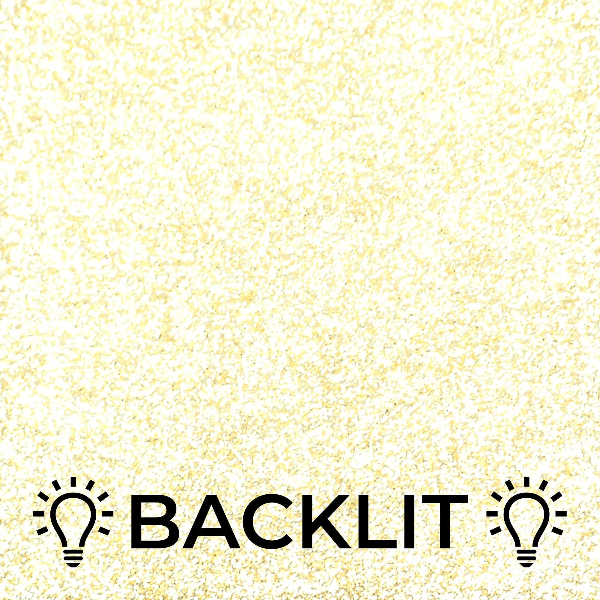 Light Gold Glitter Cast Acrylic Sheet, 3mm thick (300x250mm), 300 x 250mm - Image 2