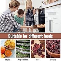 Vista 7 de 8 alfombrillas deshidratadoras de silicona, 10 hojas de deshidratador de pantalla de malla, antiadherentes, bandejas reutilizables para secadora