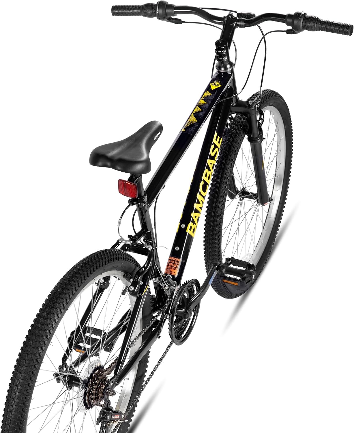 HILAND 26 27 Inch Mountain Bike, Mens Womens MTB with 18 Speeds, High-Tensile Steel Frame, V Brake, Hardtail Bicycle for Adults - Image 7