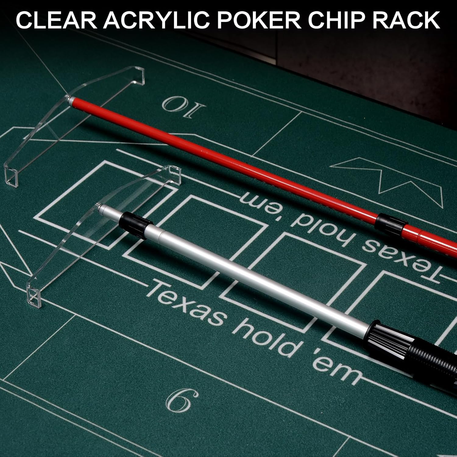 JIESITE 伸縮ルーレット アクリルポーカーチップレーキ カジノグレード ポーカーチッププッシャー ポーカーチップコレクター ブ Nashクレイ ポーカーチップセット｜今すぐ購入｜プロフェッショナルポーカー製品 – SLOWPLAY