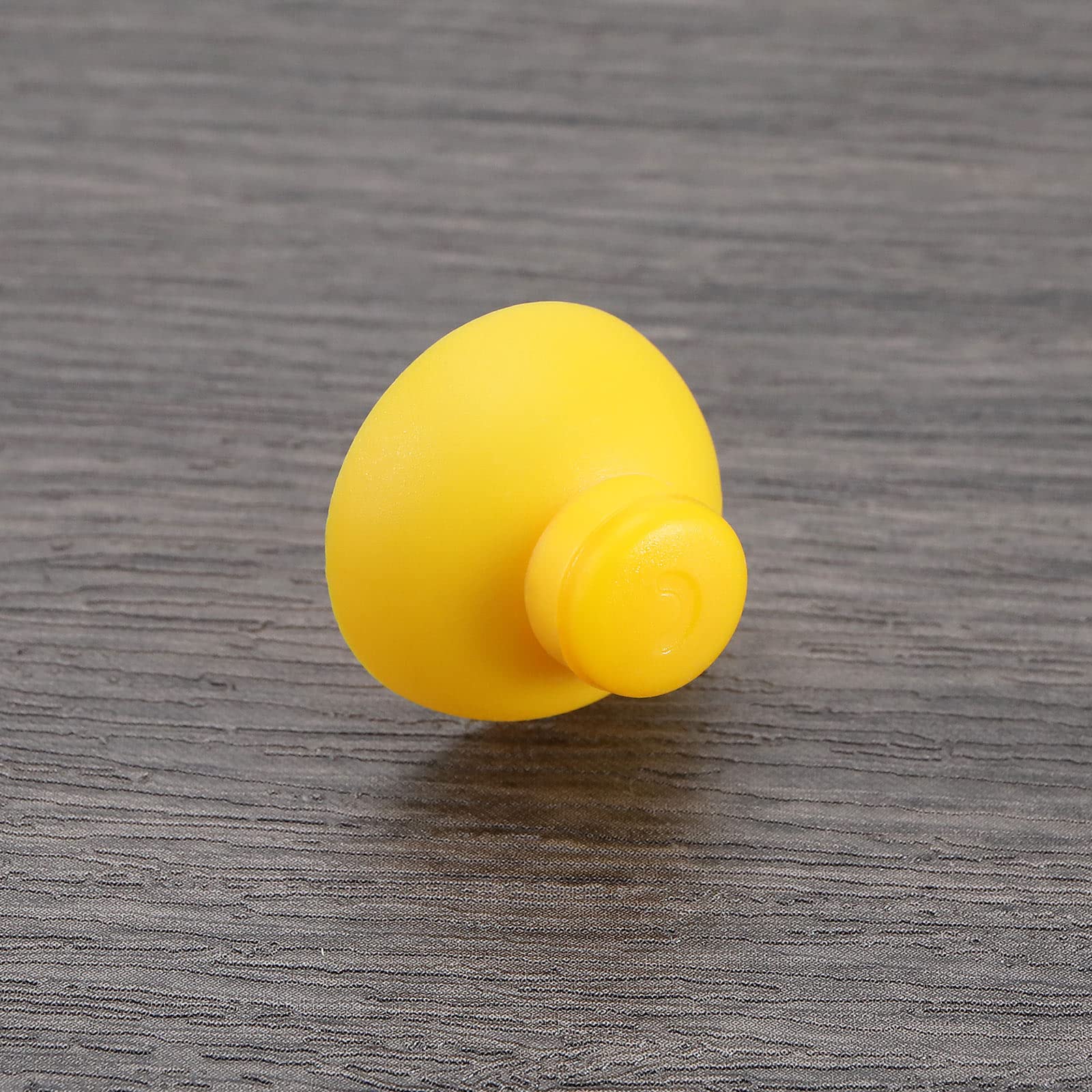 EMSea 6 piezas de tapas de joysticks analógicos de repuesto compatibles con Nintendo GameCube, cubiertas de palo analógico, accesorios ABS, amarillo y gris