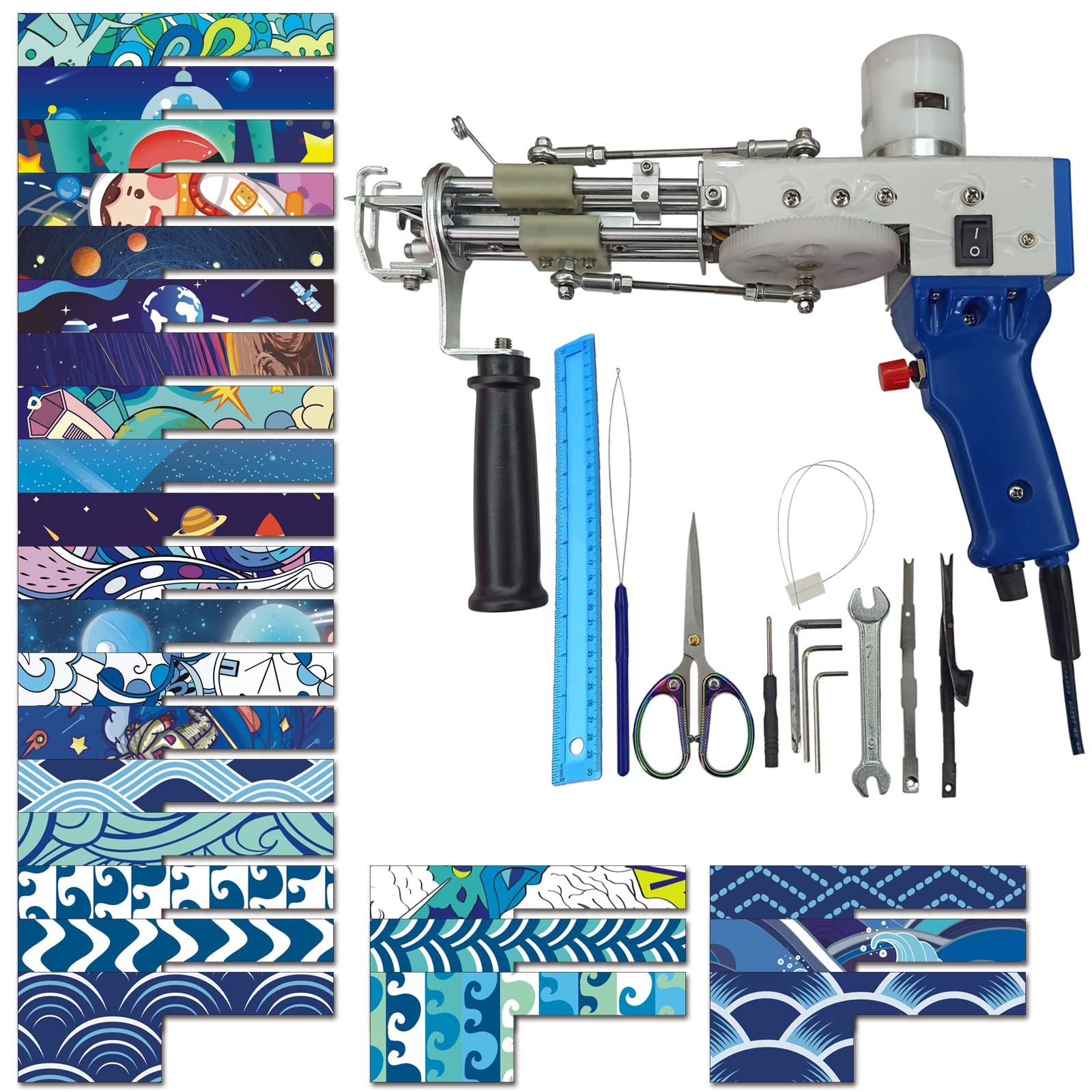 Buy Cut Pile Tufting Gun 2 in 1 Loop Pile Cut Pile Tufting Gun Rug Gun