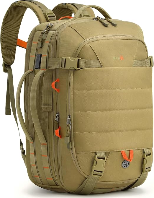 32l travel backpack NOMATIC Navigator – Storming Gravity and expandable capacity from 32L to 41L 32L Spacious Hiking Travel Backpack,