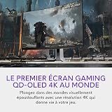 Alienware AW3225QF 32 Inch 4K UHD (3840x2160) 1700R Curved Gaming Monitor, 240Hz, QD OLED, 0.03ms, NVIDIA G-SYNC Compatible, HDR, Dolby Vision, USB-C, DisplayPort, 2x HDMI, 4x USB, 3 Year Warranty - 2
