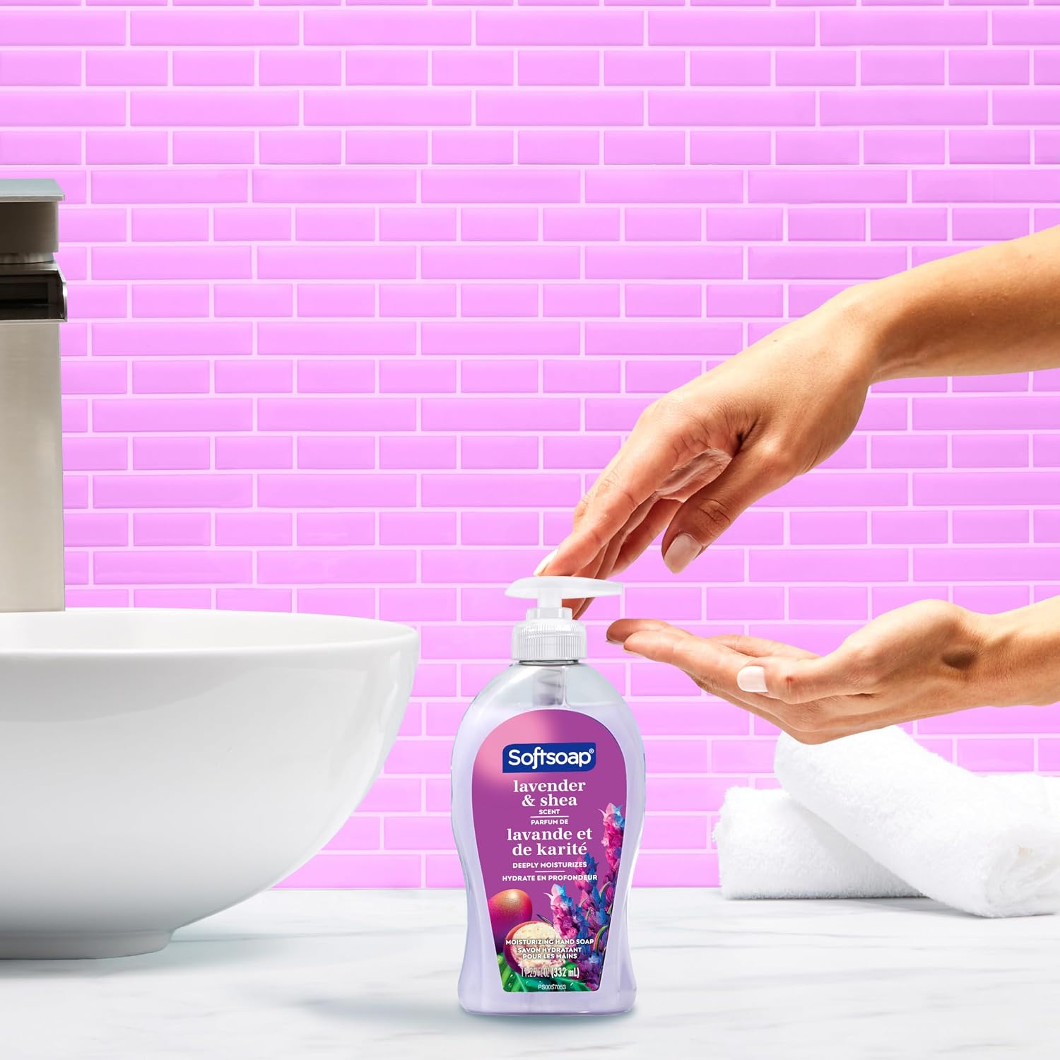 Softsoap Liquid Hand Soap, Lavender and Shea Scent, 11.25 fl oz (6 Pack) image 2