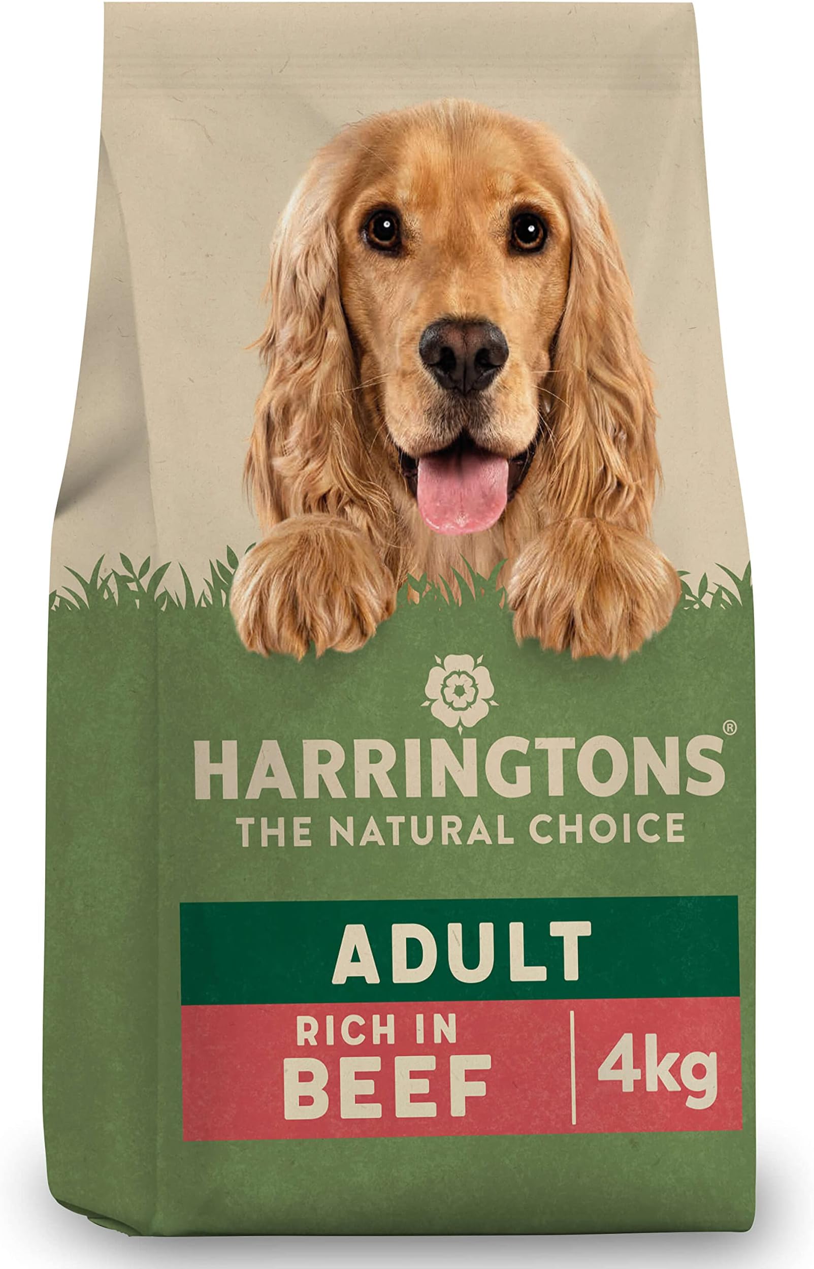 Harringtons Complete Dry Dog Food Beef & Rice 3x5kg Made with All
