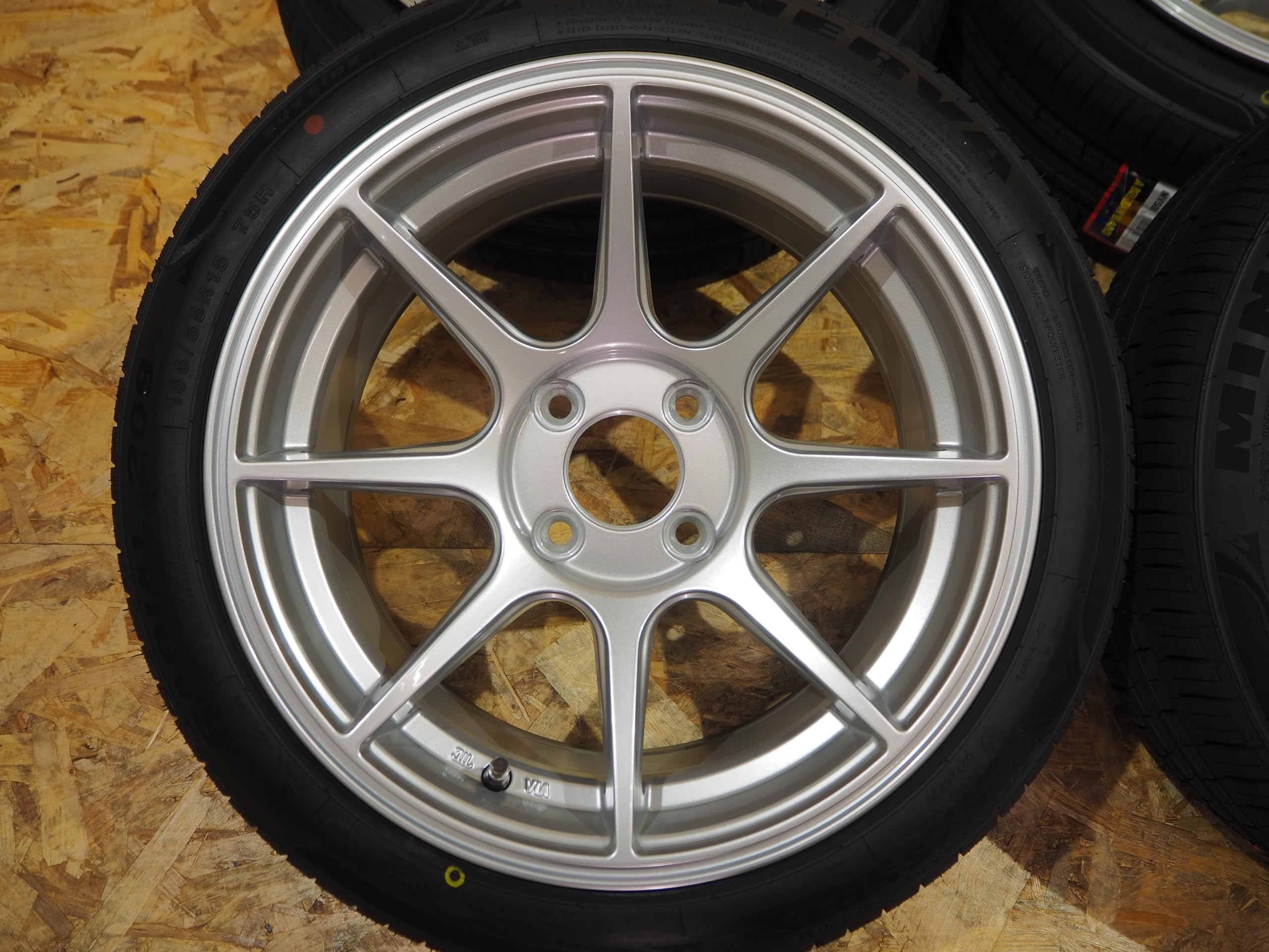 Amazon | 165/55R15 7.0J+30 4H100 タイヤホイールセット 1台分
