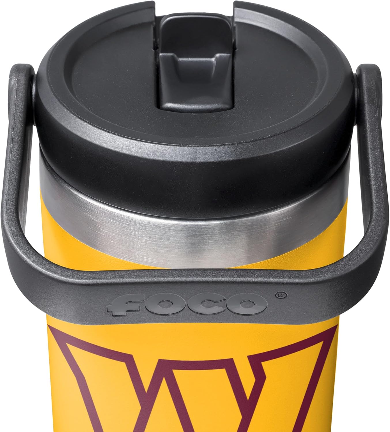 FOCO Unisex NFL Team Logo Insulated Travel Mug 30oz Straw Tumbler - Image 5