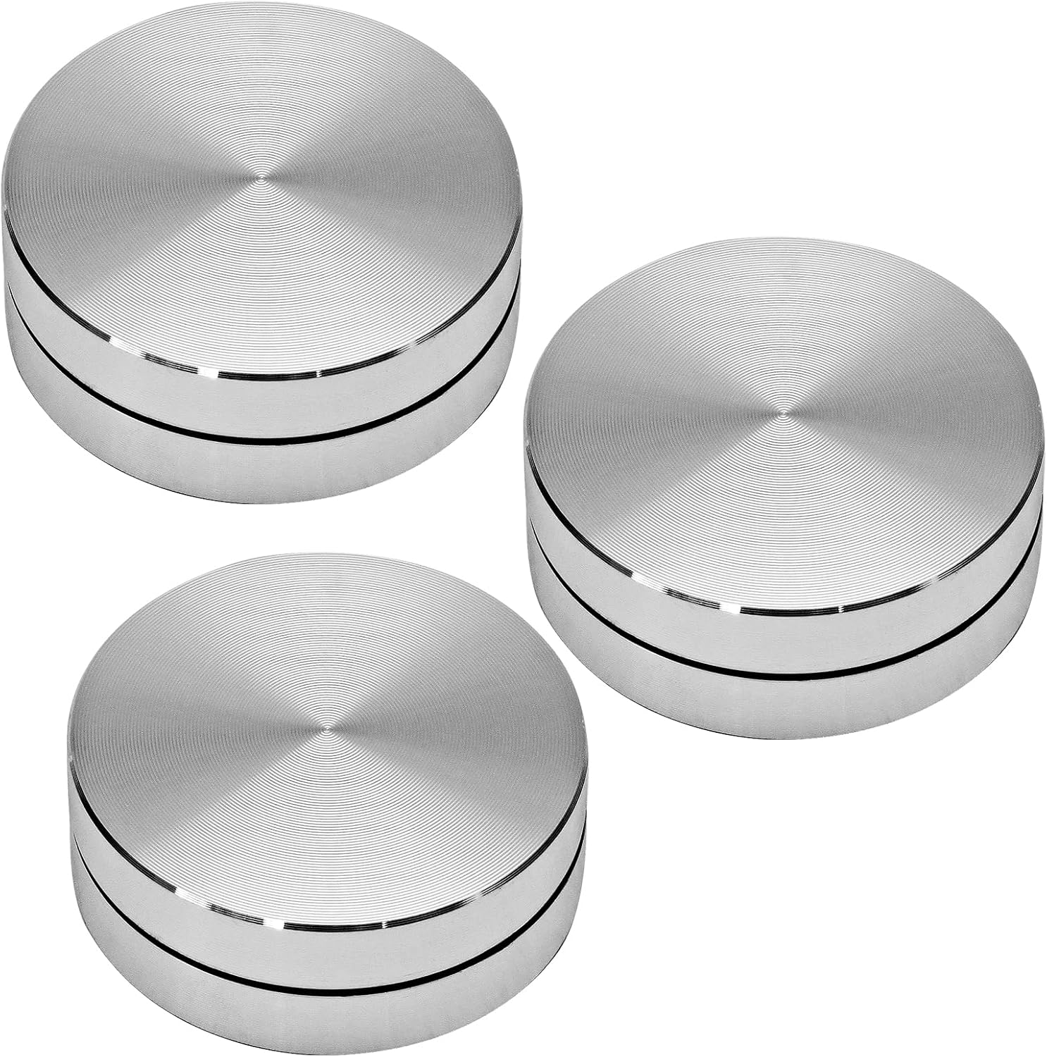 Bonsicoky 3 Pack Pottery Throwing Trimming Spinner Set - Includes 30mm, 38mm, and 45mm Ceramic Tools for Professional Potters and Hobbyists