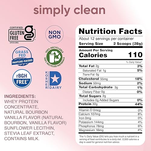 Miniatura 8 de Tera's Whey Protein, chocolate negro, 12 onzas