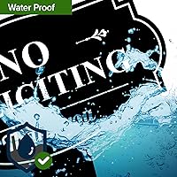 Vista 8 de Señal de No Solicitar para Casa, Señal de No Solicitar para Patio, 13"x13", Estacas Integradas Super Resistentes, Compuesto de Aluminio Libre